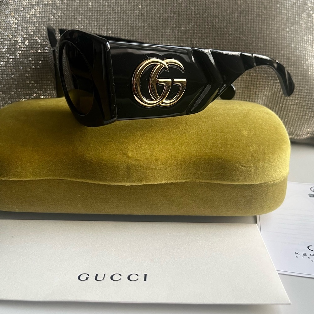 Authentic Gucci 53 mm Sunglasses